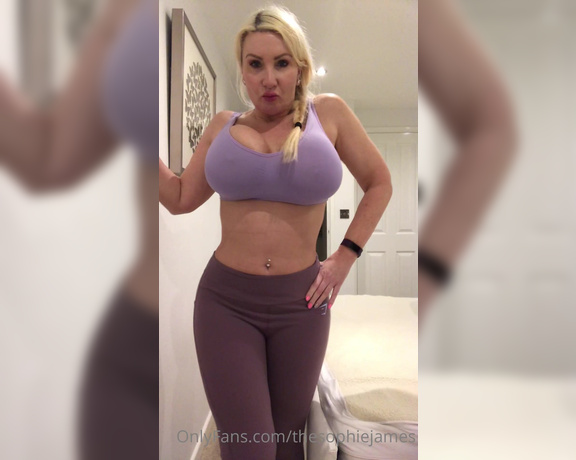 Sophie James aka Thesophiejames OnlyFans - Blonde big tits gym slut can I get my tits out for you 3