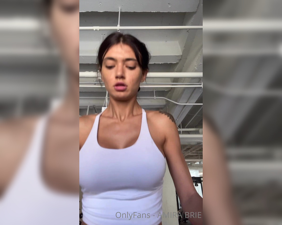 Amira Brie aka Amirabrie OnlyFans - Come get sweaty with me 5