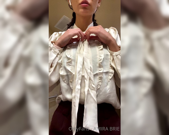 Amira Brie aka Amirabrie OnlyFans - The puffy shirt from Seinfeld but make it sexy 1