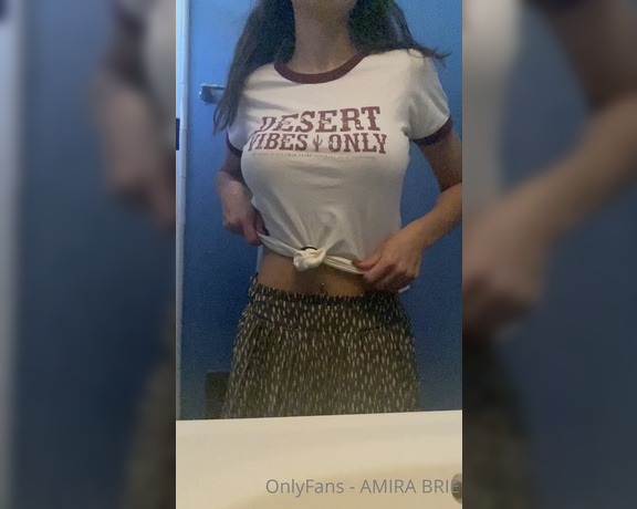 Amira Brie aka Amirabrie OnlyFans - I love these girl next door” outfits I think I’d make the perfect neighbor )