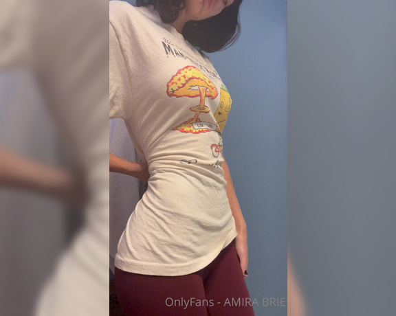Amira Brie aka Amirabrie OnlyFans - Hey look at my cool shirts 3