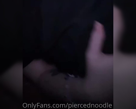 PiercedNoodle aka Piercednoodle OnlyFans - Playing with the