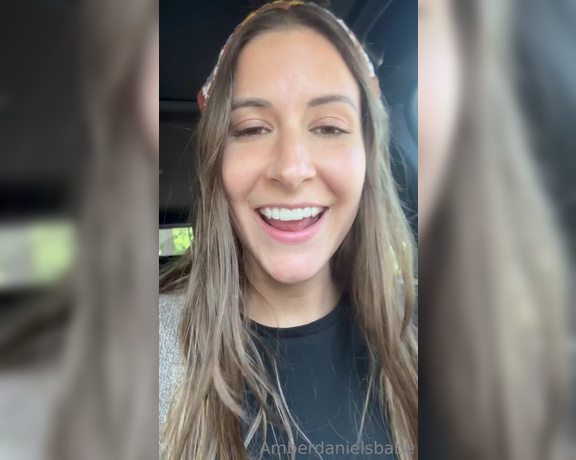 Amber Daniels aka Amberdanielsbabe OnlyFans - Funny life update lol