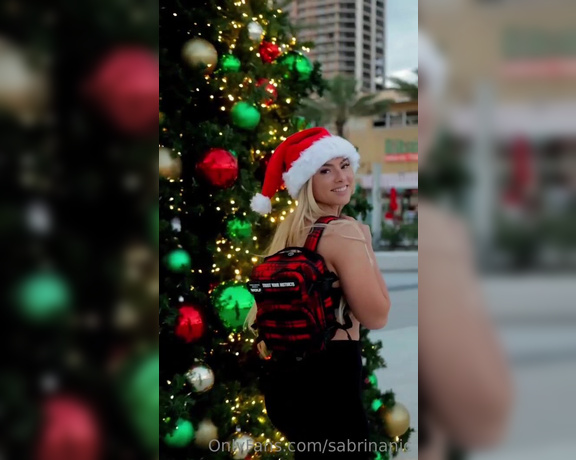 Sabrina Nic aka Sabrinanic OnlyFans - Santa told me to ask you if youve been Naughty or Nice