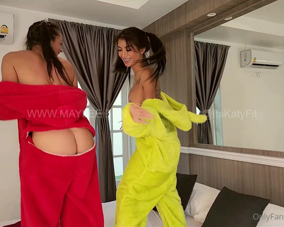 Its Katy Fit aka Itskatyfit OnlyFans - SHE ATE MY Heres some HOT FUN for you with @mayleefun and I  We were dancing around and being