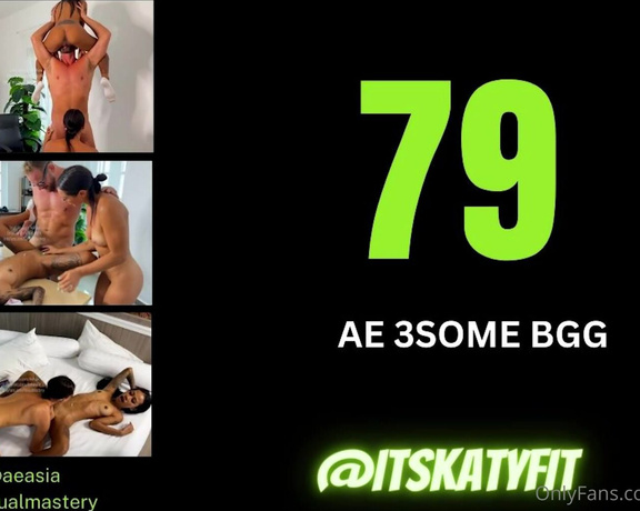 Its Katy Fit aka Itskatyfit OnlyFans - RAW 40mins BGG with sexy little @aeasia and @sexualmastery We played a little role play as schoo