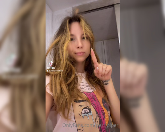 Piper Perri aka Perripiper OnlyFans - I made a private tiktok for my OF )