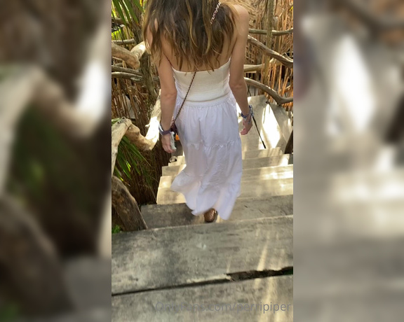 Piper Perri aka Perripiper OnlyFans - Here is a short blog type clip I made for my birthday dinner in Tulum Be sure to tip if you enjoy