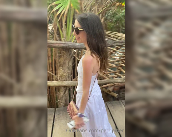 Piper Perri aka Perripiper OnlyFans - Here is a short blog type clip I made for my birthday dinner in Tulum Be sure to tip if you enjoy