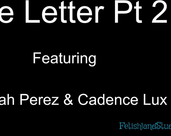 Fetishland Studios The Letter Pt