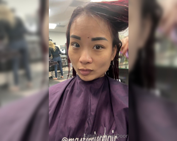 Katie Lin  Next Door aka Katielin_nextdoor OnlyFans - Big Changed Cumming Getting my hair done, I got a few big changes cumming to my page announcing