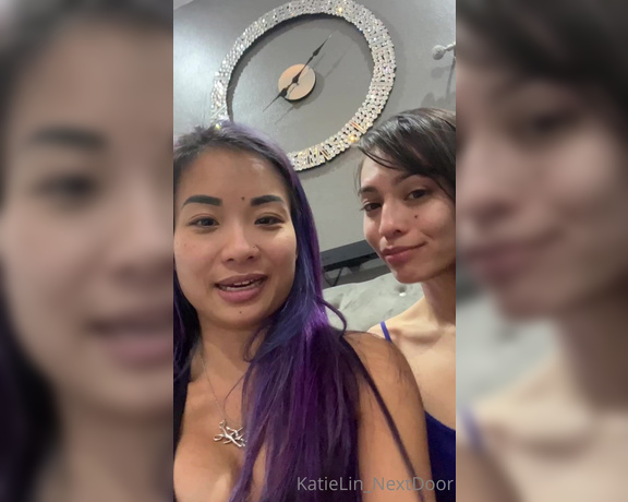 Katie Lin  Next Door aka Katielin_nextdoor OnlyFans - Just an update with my longtime gf and me love you longggg time” @natashaty9