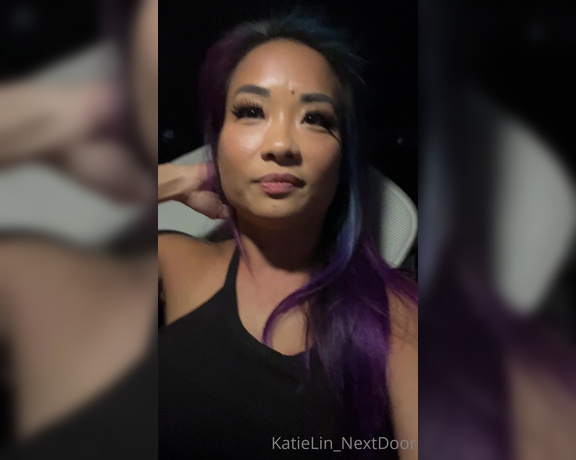 Katie Lin  Next Door aka Katielin_nextdoor OnlyFans - You boys ain’t gonna believe what I’m doing tonight, me either…