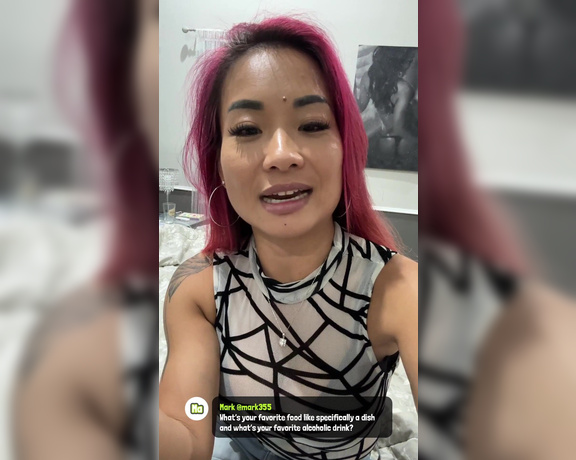 Katie Lin  Next Door aka Katielin_nextdoor OnlyFans - Hey guys, just did my 1st video in this new series Im doing Ask Me Anything Thanks @mark355 for sub
