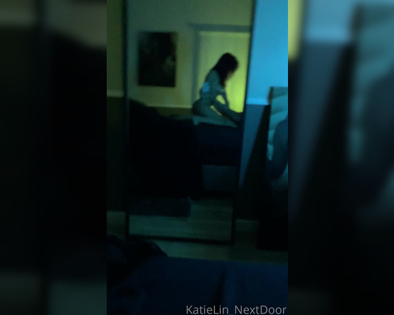 Katie Lin  Next Door aka Katielin_nextdoor OnlyFans - Look at this video I found, because of this video I learned a lesson Its hard to film a video wi 1