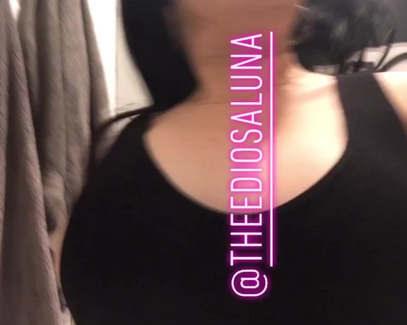 LUNA aka Theediosaluna OnlyFans - Look at them titties bounce