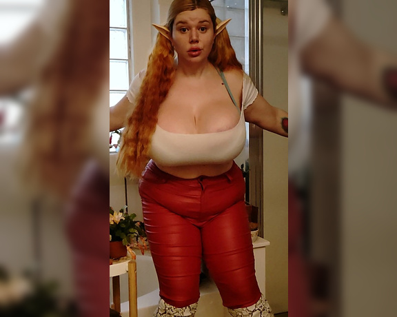Penny Brown aka Underbust OnlyFans - Everyone knows that every day at dusk in the Thicc Elf Glade, Everything moves in s l o w m o t i 1
