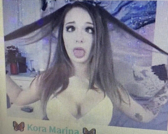 Kora Marina aka Koramarina OnlyFans - Come watch me being cute on camsoda (this clip is from the other day but I’m still cute hehe)