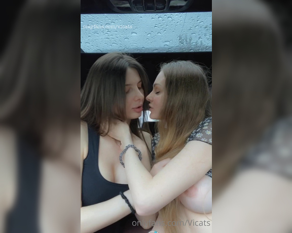 Victoria Gar aka Vicats OnlyFans - Just a gentle kiss for you