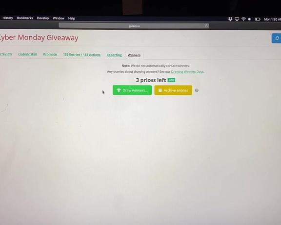 OnlyOneRhonda aka Onlyonerhonda OnlyFans - WINNERS ANNOUNCED FOR THE CYBER MONDAY GIVEAWAY @Deontelicopter won the Apple Watch, Ant @u12183204