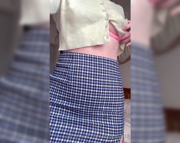 Rita aka Cutefruit18 OnlyFans - Which skirt do you like more with this top