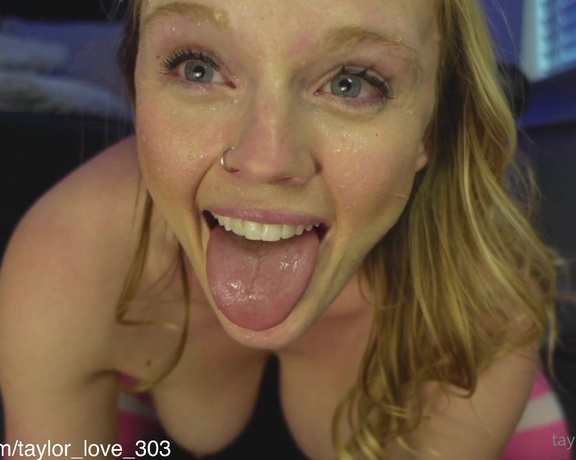 Taylor aka Taylor_love_303 OnlyFans - SQUIRTING ON MY FACE 3 Oh my goodness I absolutely love doing this and then licking my lips I lov