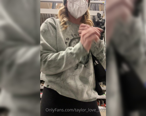 Taylor aka Taylor_love_303 OnlyFans - Just doing some casual shopping at Lowes