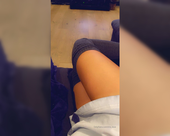 Tris aka Tris_love OnlyFans - Hi baby ) I had a request for some leg tease! I just need to wrap these around your waist