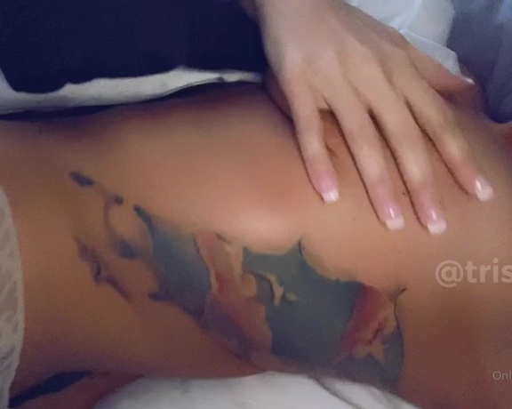 Tris aka Tris_love OnlyFans - Something about delicate touching on my soft skin that turns me on so much