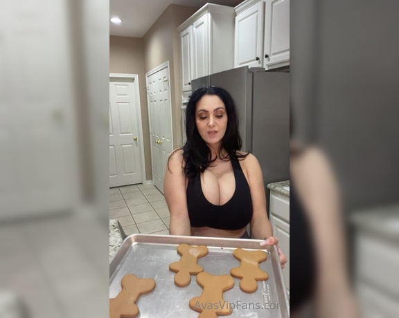 Ava Addams aka Avaaddams OnlyFans - For Day 8 I wanted to bake you cookies but look what happened I left you a naughty surprise in you