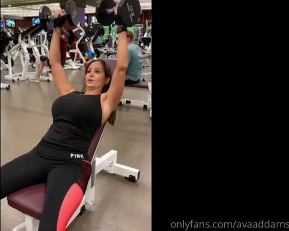 Ava Addams aka Avaaddams OnlyFans - Watch me get hot and sweaty! Morning workout! Gotta stay in shape for my fans