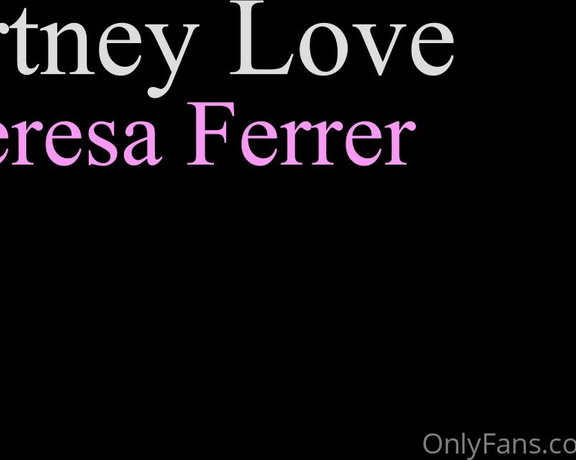 Kourtney Love aka Kourtney_love OnlyFans - Teresa Ferrer se viene a chorros