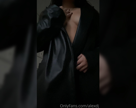 Alex DJ aka T4pes OnlyFans - Preview of my leather play sent to all my fans