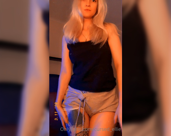 Cursed Ellie - OnlyFans Leaks Video1,  Tattoo, Solo, Dildo Fucking