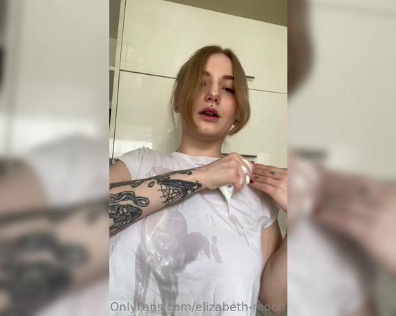 Elizabeth Moon -  you wont see sexier video today,  Tattoo, Solo