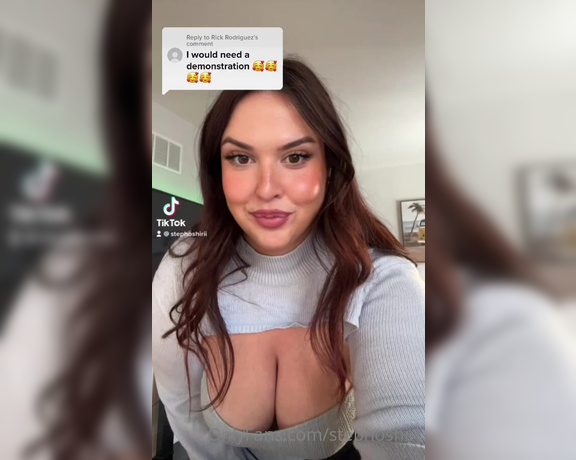 Steph Oshiri aka Stephoshiri OnlyFans - For those that wanted to see the TikTok lmao this is both humiliating and fucking hilarious to