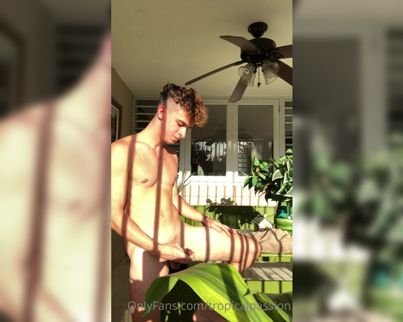 Tropical Passion aka Tropicalpassion OnlyFans - Un videito individual en el balcn, sintiendo la libertad de la naturaleza para las baby’s