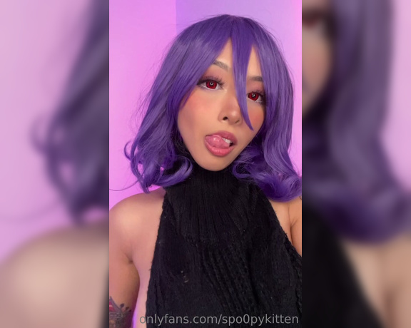 Kitty aka Spo0pykitten OnlyFans - Get ready to fall in love with a girl who loves anime and gaming 3