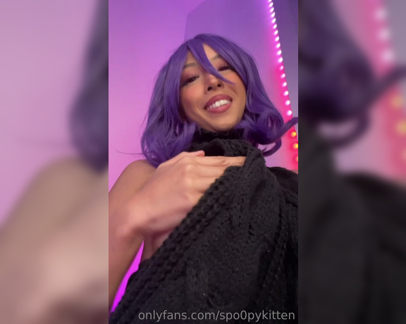 Kitty aka Spo0pykitten OnlyFans - Get ready to fall in love with a girl who loves anime and gaming 3