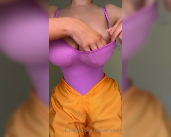 Jazmen Jafar aka Jazmen00 OnlyFans - Weekly titty drop