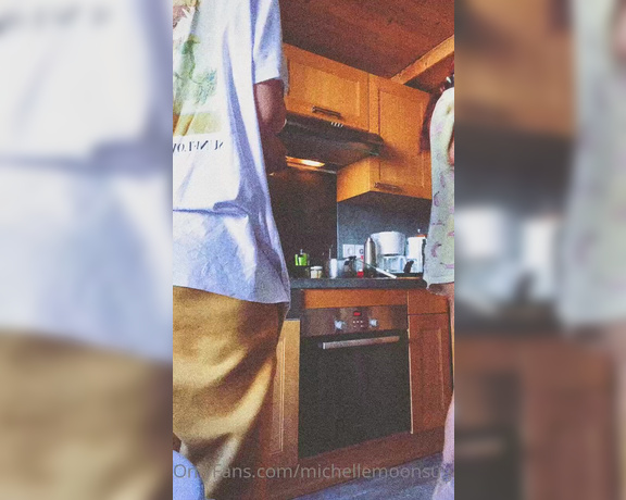 Michelle MoonSugar aka Michellemoonsugar OnlyFans - I am sharing this Little sweet morning routine that we have while making sandwiches Me dancing