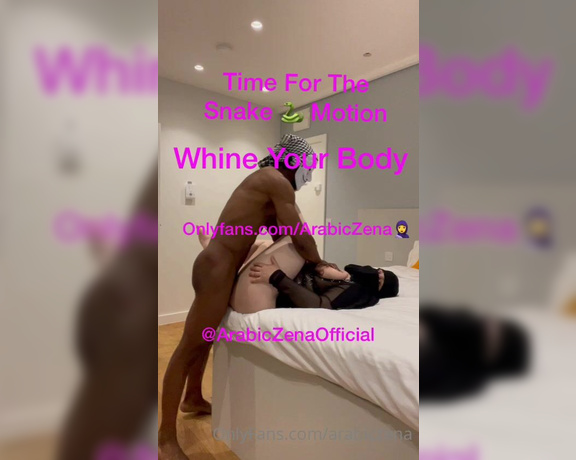 ArabicZena aka Arabiczena OnlyFans - New Content Available soon Tip to show me u love this snake motion Can u move