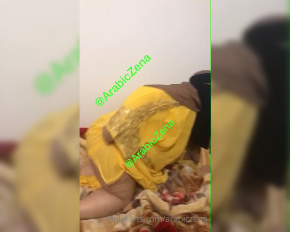 ArabicZena aka Arabiczena OnlyFans - 49sec My husband Spanking my ass while my friend watches