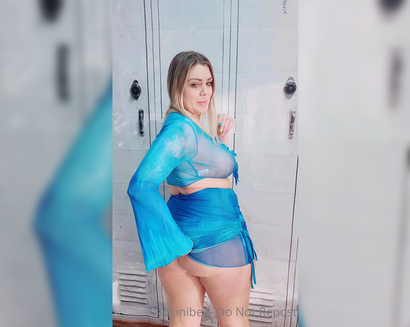 Bikinibee aka Bikinibee OnlyFans - Power mesh outfit try on, then details video will be sent to your inbox