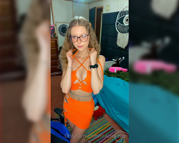 Crazie Kitten aka Craziekitten OnlyFans - Orange you glad it’s me Always bloopers and always more to come 21