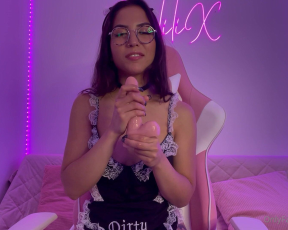 Lili aka Itsxlilix OnlyFans - Un petit JOI avec option CEI pour mes franais