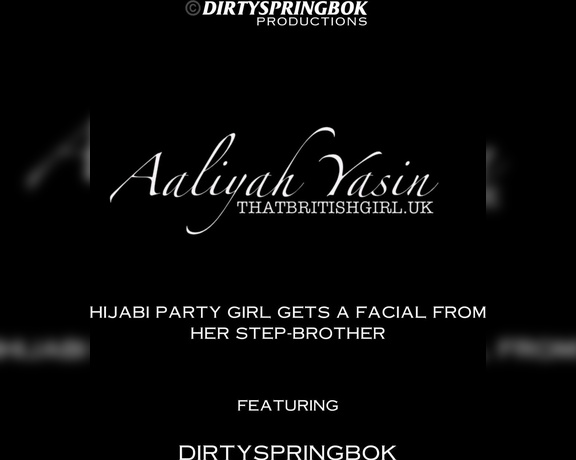 Watch Online Aaliyah Yasin Aka Aaliyahyasin Onlyfans Trailer Hijabi Party Girl Gets A Huge 9580