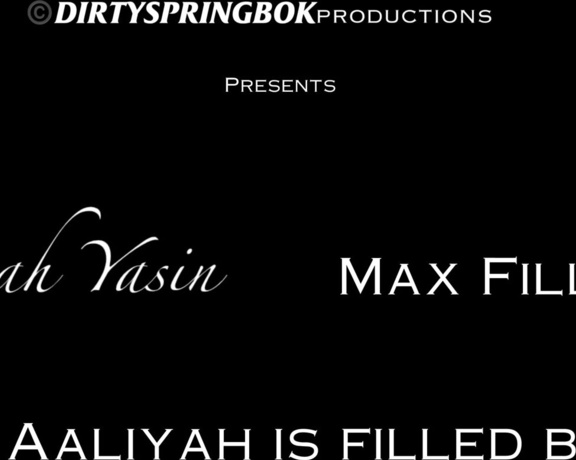 Aaliyah Yasin aka Aaliyah.yasin OnlyFans - # $    @maxf