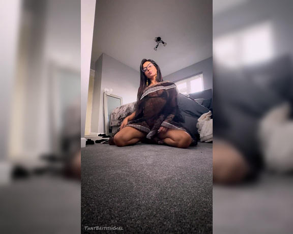 Aaliyah Yasin aka Aaliyah.yasin OnlyFans - You find me like this in the bedroom, what are you going to