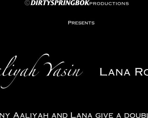 Aaliyah Yasin aka Aaliyah.yasin OnlyFans - #  , &  @lanarose2020
